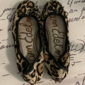 Sam Edelman Felicia Ballet Flat Leopard 
Women’s Size US 7.5